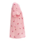 Розовое платье в полоску Button Blue (158)