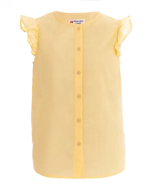 Желтая блузка Button Blue (122)