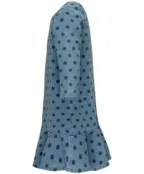 Голубое платье в горошек Button Blue (134)