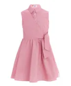 Розовое платье в полоску Button Blue (116)