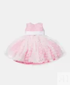 Розовое нарядное платье Gulliver (74)
