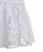 Белое кружевное платье Button Blue (122)