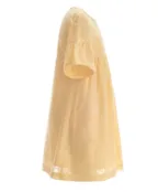 Желтое платье с вышивкой Button Blue (146)