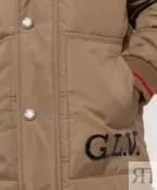 Бежевая утепленная куртка Gulliver (110)