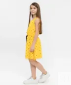 Желтое платье Button Blue (110)