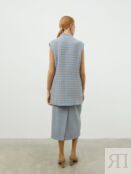 Голубая юбка с шерстью Virele 2001/53008/2662/тк2085
