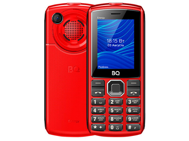 Сотовый телефон BQ 2452 Energy Red Black фото 1