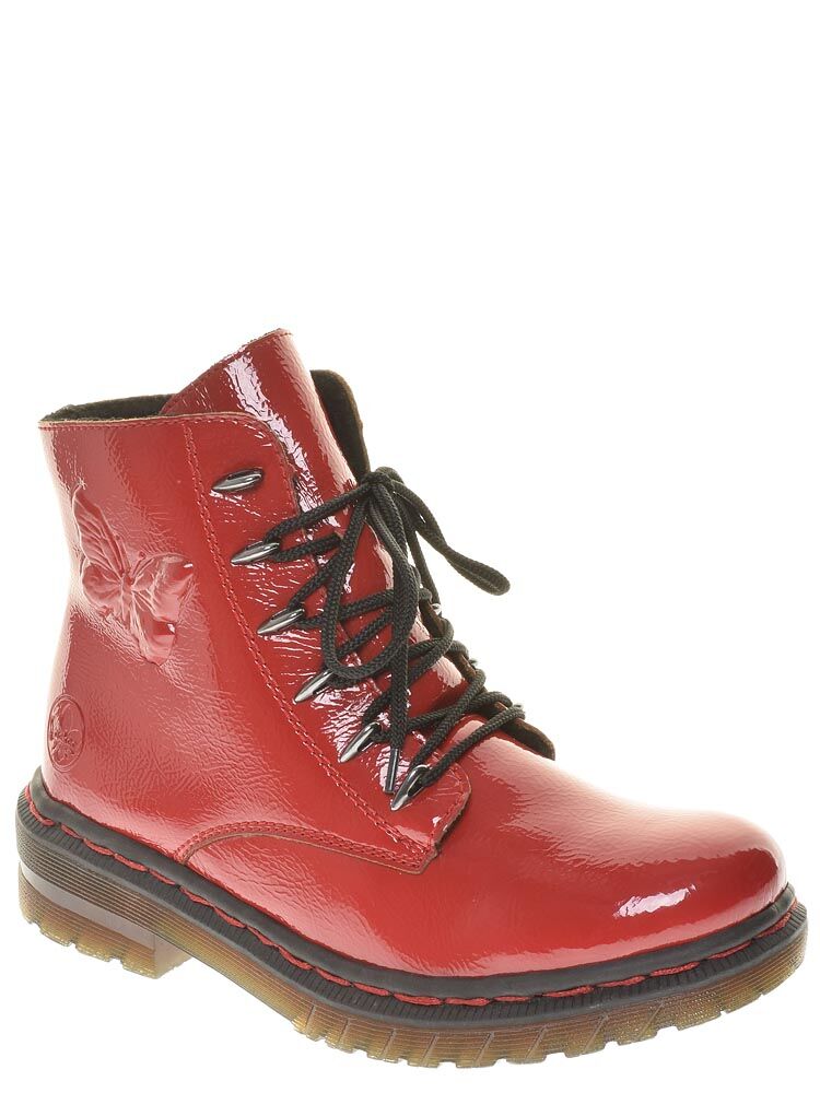 Ботинки Rieker женские зимние, размер 37, цвет красный, артикул 76233-33 Ri