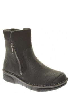 Ботинки Rieker (Liane) женские зимние, размер 37, цвет черный, артикул 7338
