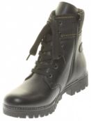Ботинки Rieker женские зимние, размер 36, цвет черный, артикул 785G1-00 Rie