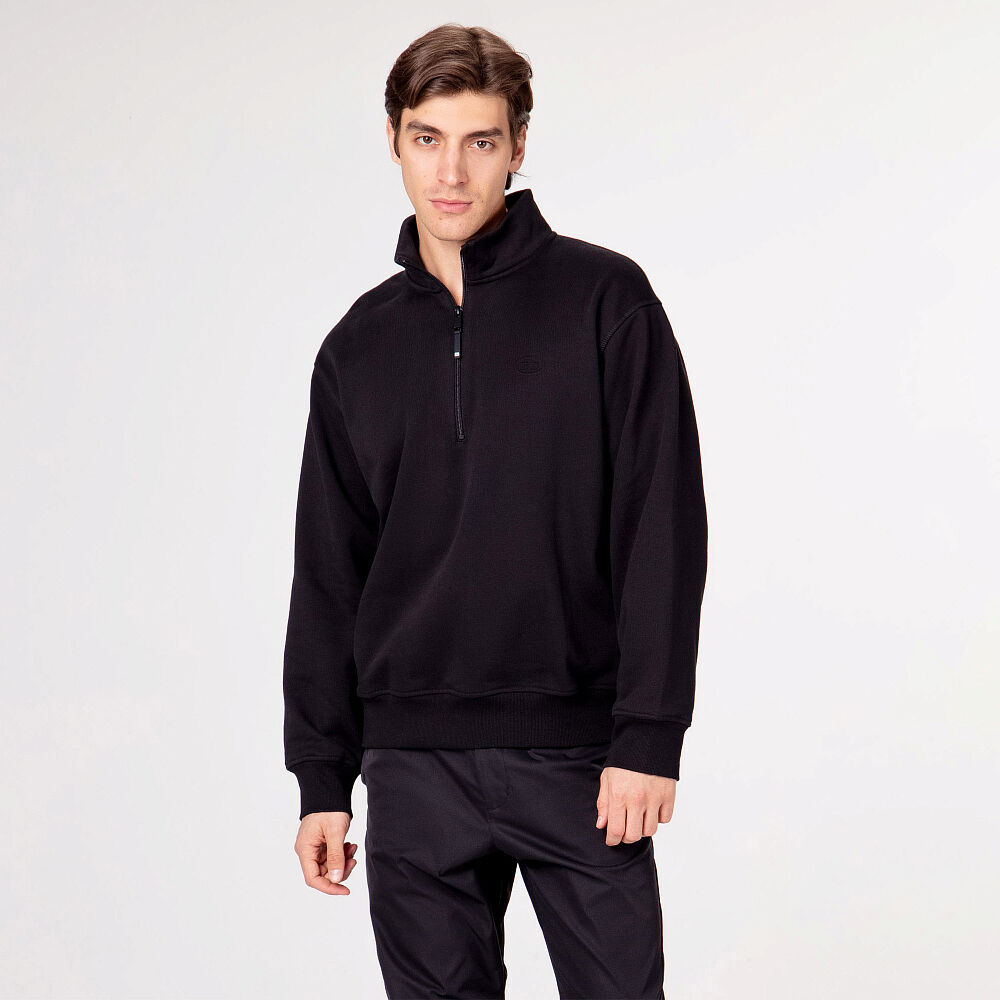 Мужской свитшот STREETBEAT Half Zip Pullover Fleece SBM-CRWHZ0003-001-2XL фото 1