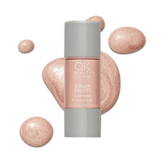 Жидкий хайлайтер для лица и тела OK BEAUTY OK BEAUTY COLOR SALUTE GLOW DROP