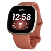 Умные часы Fitbit Versa 3, розовый/золотистый Versa 3 pink фото 2