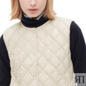 Жилет утепленный Uniqlo Warm padded quilted, белый 450451 | Off White COL01 фото 3