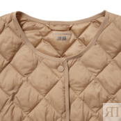 Жилет утепленный Uniqlo Warm padded quilted, бежевый 450451 | Beige COL32 фото 2