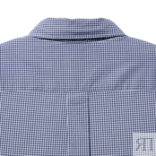 Рубашка Uniqlo Extra Fine Cotton синий 453151 | Blue COL66 фото 3