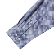 Рубашка Uniqlo Extra Fine Cotton синий 453151 | Blue COL66 фото 4