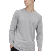 Лонгслив Uniqlo Heattech Extra Warm Cotton Heather, серый 451538 | Gray COL03 фото 2