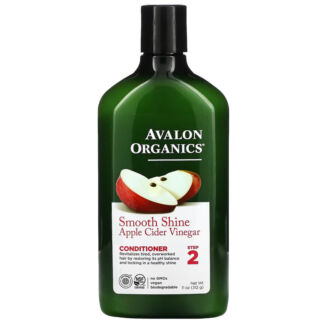 Кондиционер Avalon Organics для гладкого блеска с яблочным уксусом