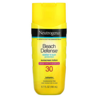 Neutrogena, Beach Defense, солнцезащитный лосьон, SPF 30,198 мл (6,7 жидк.