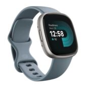 Умные часы Fitbit FB523SRAG Versa 4, синий/платиновый FB523SRAG фото 2