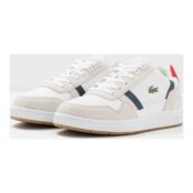 Кроссовки Lacoste T, white/navy/red LA212O08T-A11 фото 3