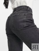 Черные зауженные джинсы в винтажном стиле ASOS DESIGN Hourglass