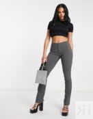 Черная облегающая футболка ASOS DESIGN 118674014 фото 4