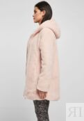 Пальто зимнее Urban Classics, розовый