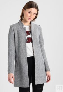 Пальто короткое ONLY, серый