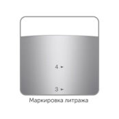 Кастрюля со стеклянной крышкой 5,8 л Nadoba Dona PSK-726111 фото 5