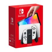 Игровая консоль Nintendo Switch OLED, белый HEGSKAAAA фото 5