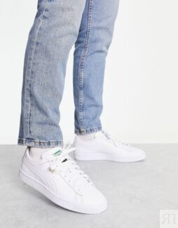 Белые кроссовки Puma Basket Classic XXI