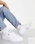 Белые кроссовки Puma Basket Classic XXI 123298465 | WHITE фото 4