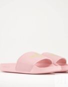 Облегченные шлепанцы adidas Originals Adilette lite розового цвета с золоты 109394672 | PINK фото 4