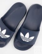 Женские шлепанцы Adidas Originals Adilette Lite, темно-синий 1785048 | NAVY фото 1