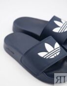 Женские шлепанцы Adidas Originals Adilette Lite, темно-синий 1785048 | NAVY фото 3