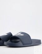 Женские шлепанцы Adidas Originals Adilette Lite, темно-синий 1785048 | NAVY фото 4