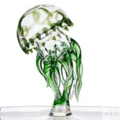 Блюдо Massimo Lunardon Medusa verde MI-401 фото 3