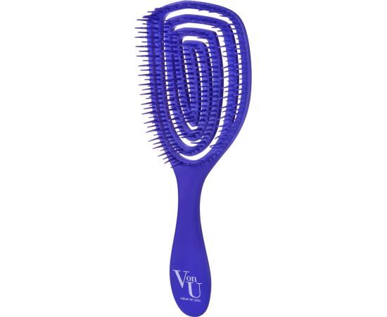 Von-U Spin Brush Blue Расческа для волос Синяя фото 1