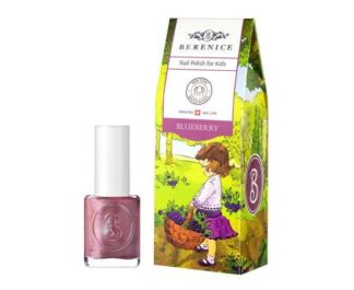 Лак для ногтей детский на водной основе Little Berenice 06 Blueberry