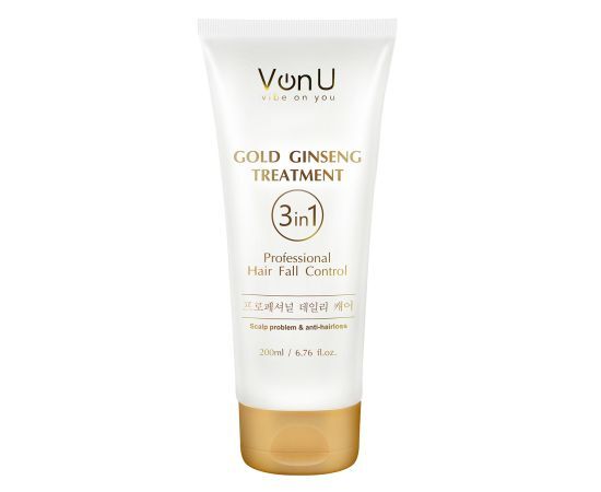 Уход для волос с экстрактом золотого женьшеня Ginseng Gold Treatment фото 1