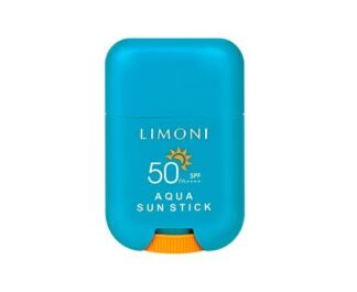 LIMONI Солнцезащитный стик SPF 50+РА++++ Aqua Sun Stick 16.5g (белый)