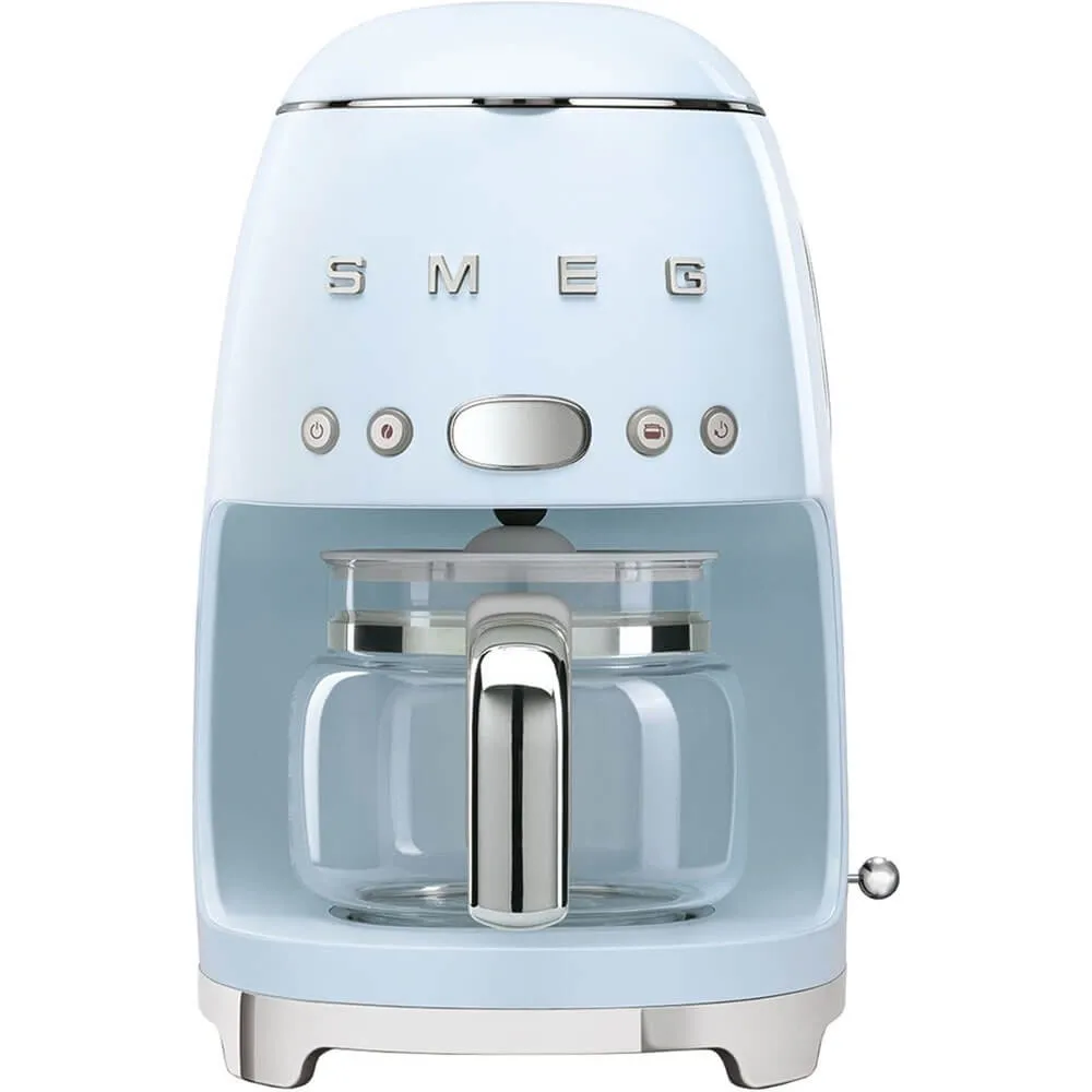 Кофеварка капельная SMEG DCF02PBEU, пастельный голубой фото 1