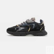 Кроссовки Lacoste NEO Sneakers Basse, черный/синий LA212O0IF-Q11 | black/navy фото 1
