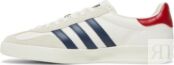 Кроссовки Adidas x Gucci Gazelle White, белый 707847 UTT10 9060 | White фото 3