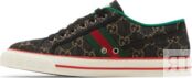 Кроссовки Gucci Tennis 1977 Black Ivory, черный 606111 UN320 1291 | Black Ivory фото 3