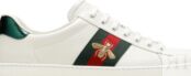 Кроссовки Gucci Ace Embroidered Bee, белый 429446 02JP0 9064 | Bee фото 2