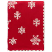 Плед Tkano New Year Essential Fluffy snowflakes TK23-TH0006 фото 4