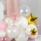 Фигура из шаров с цифрой «Годик малышке» 245644 фото 3